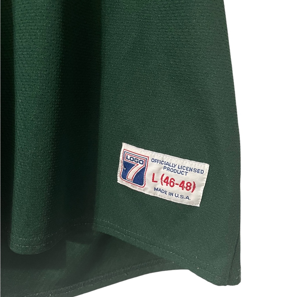 NFL Logo 7 Athletic Green Bay Packers Brett Favre 4 Jersey Large 46-48 - Picture 2 of 12